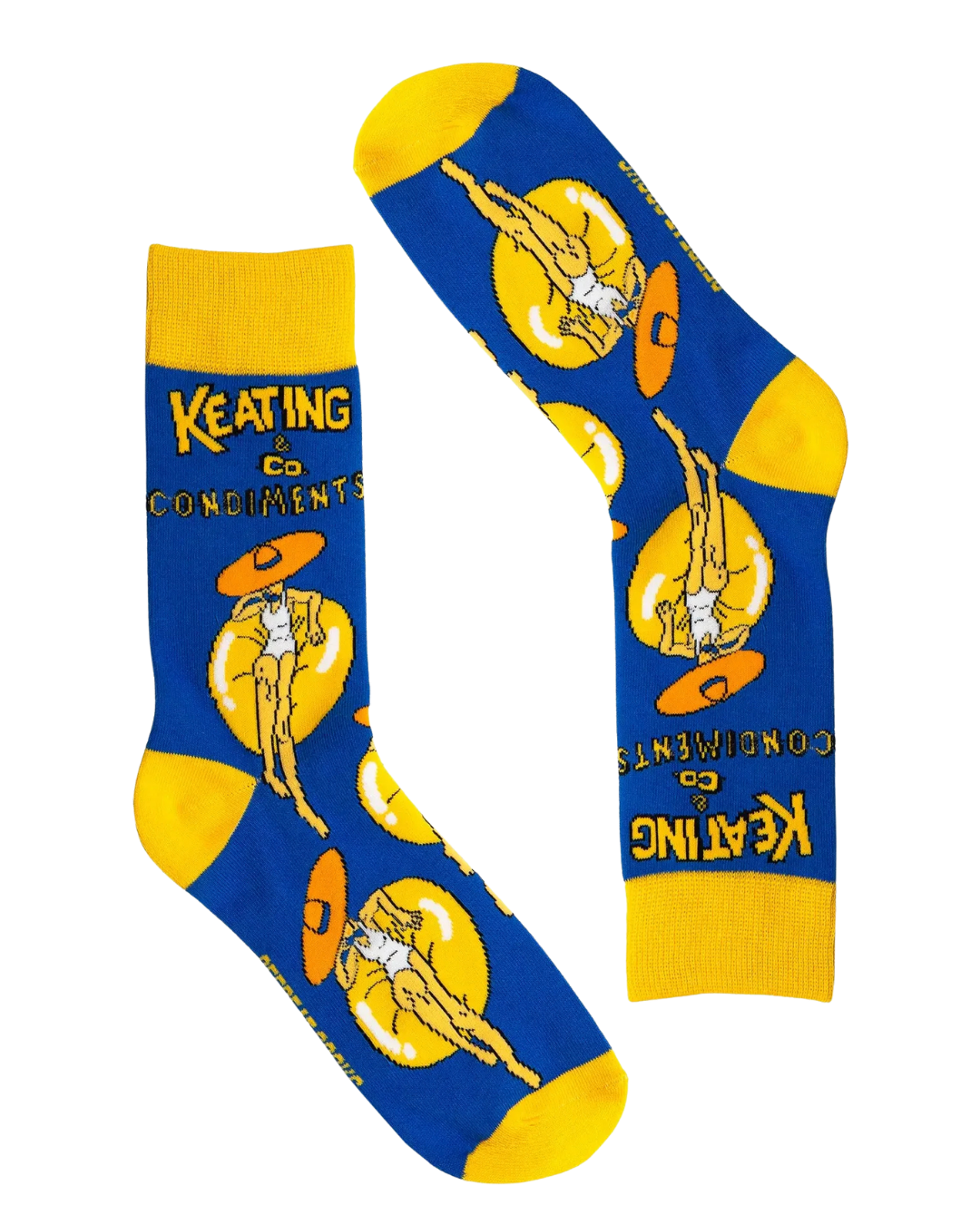 Sunny Girl Keating and Co Condiments x Solbevi Socks