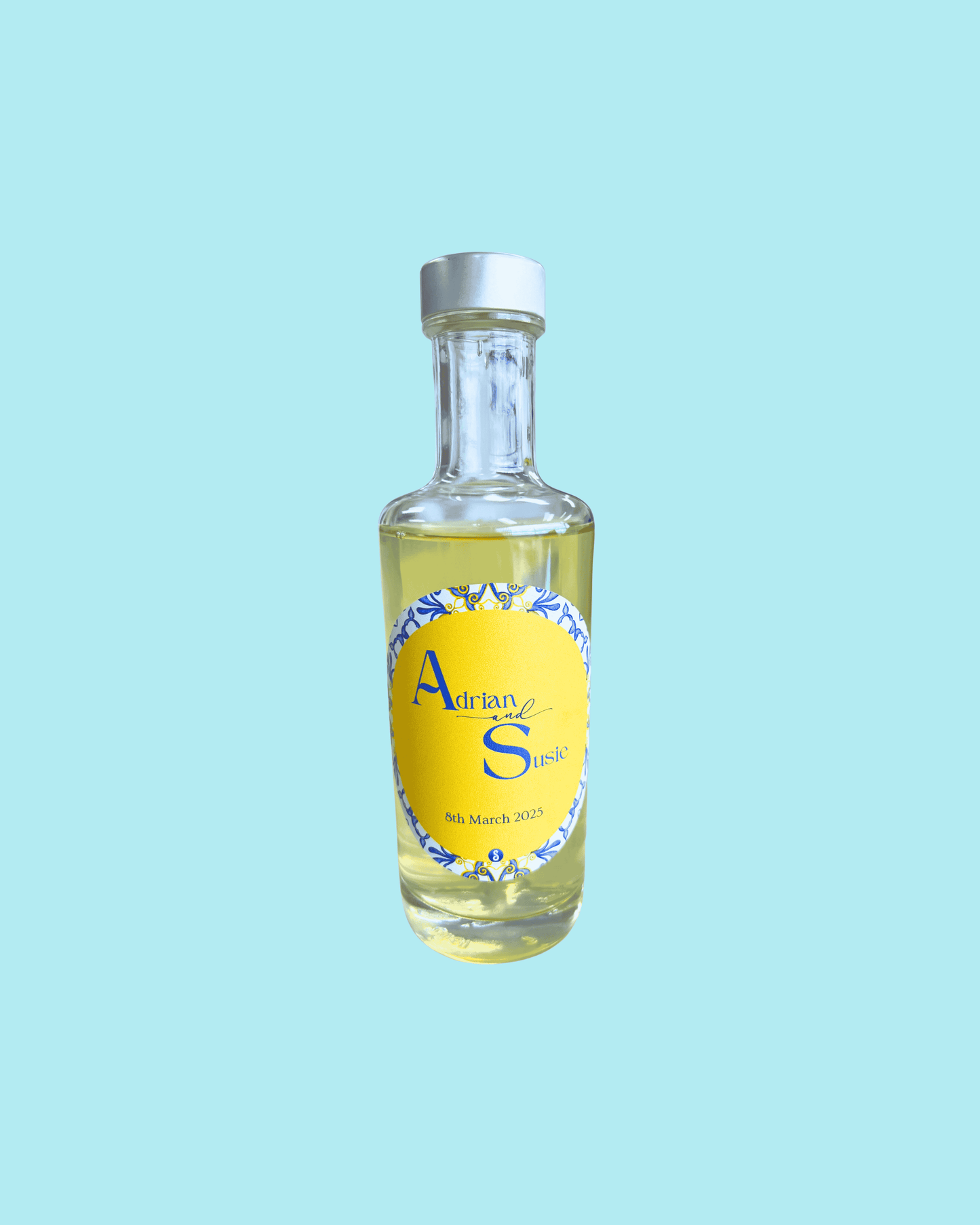 200ML Solbevi Limoncello bottles as wedding gifts and bomboniere