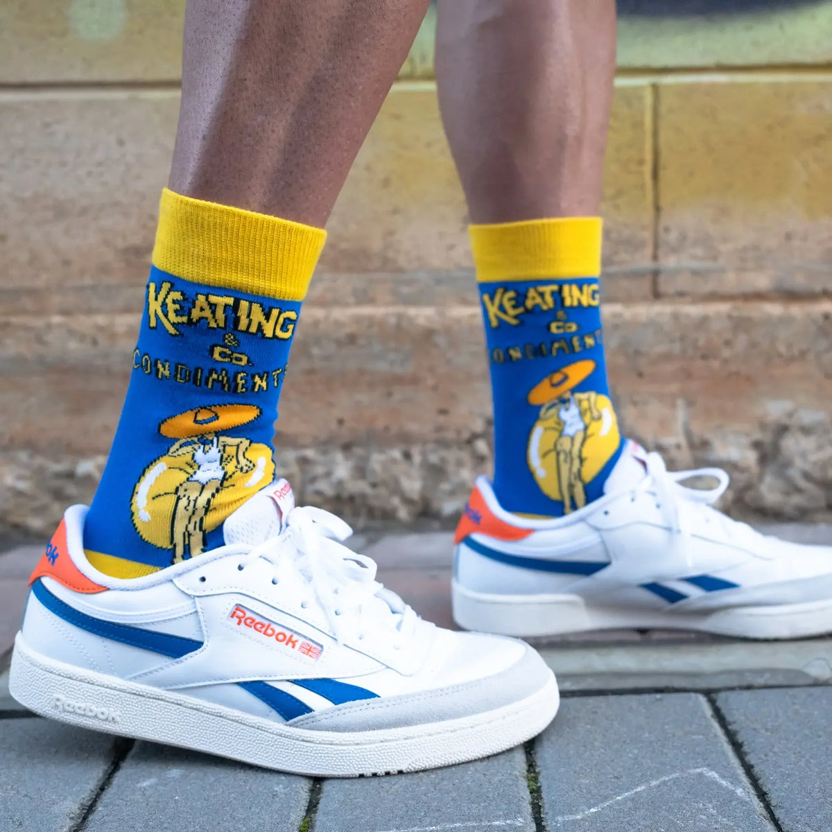 Sunny Girl Keating and Co Condiments x Solbevi Socks
