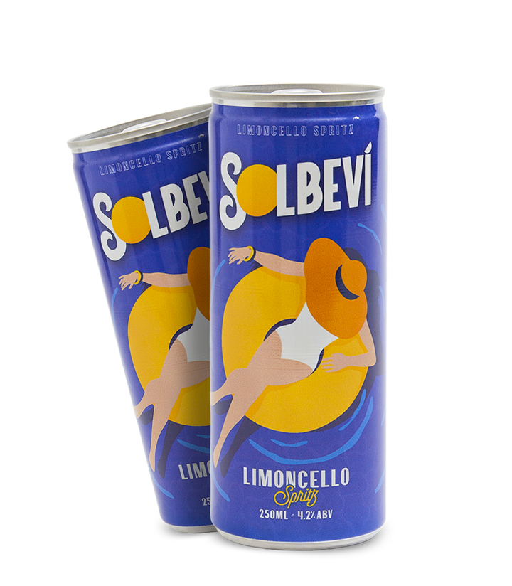 Limoncello Spritz in a Can – Solbevi | Italian Alcoholic RTD Cocktail ...